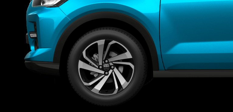 Thiết kế mâm xe Toyota Raize 2023