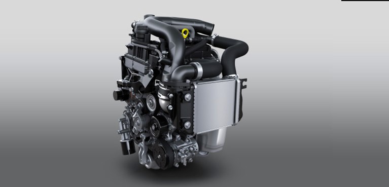 Động cơ 1.0 Turbo được trang bị trên xe Toyota Raize