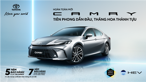 TOYOTA VIỆT NAM THÔNG BÁO GIÁ CHÍNH THỨC CHO MẪU XE CAMRY HOÀN TOÀN MỚI 2024