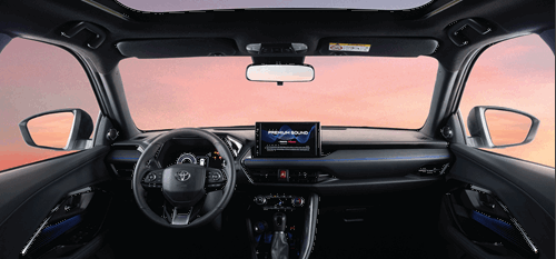 nội thất toyota yaris cross