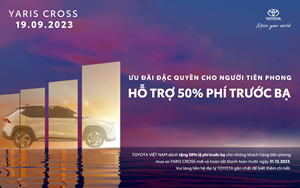 Chương trình khuyến mại từ hệ thống Đại lý Toyota dành cho mẫu xe Yaris Cross từ tháng 09 đến tháng 12/2023