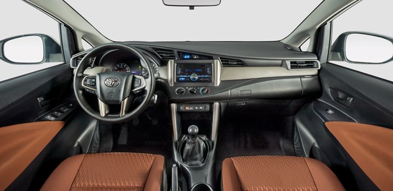 Toyota Innova 2023 với thiết kế khoang nội thất rộng rãi