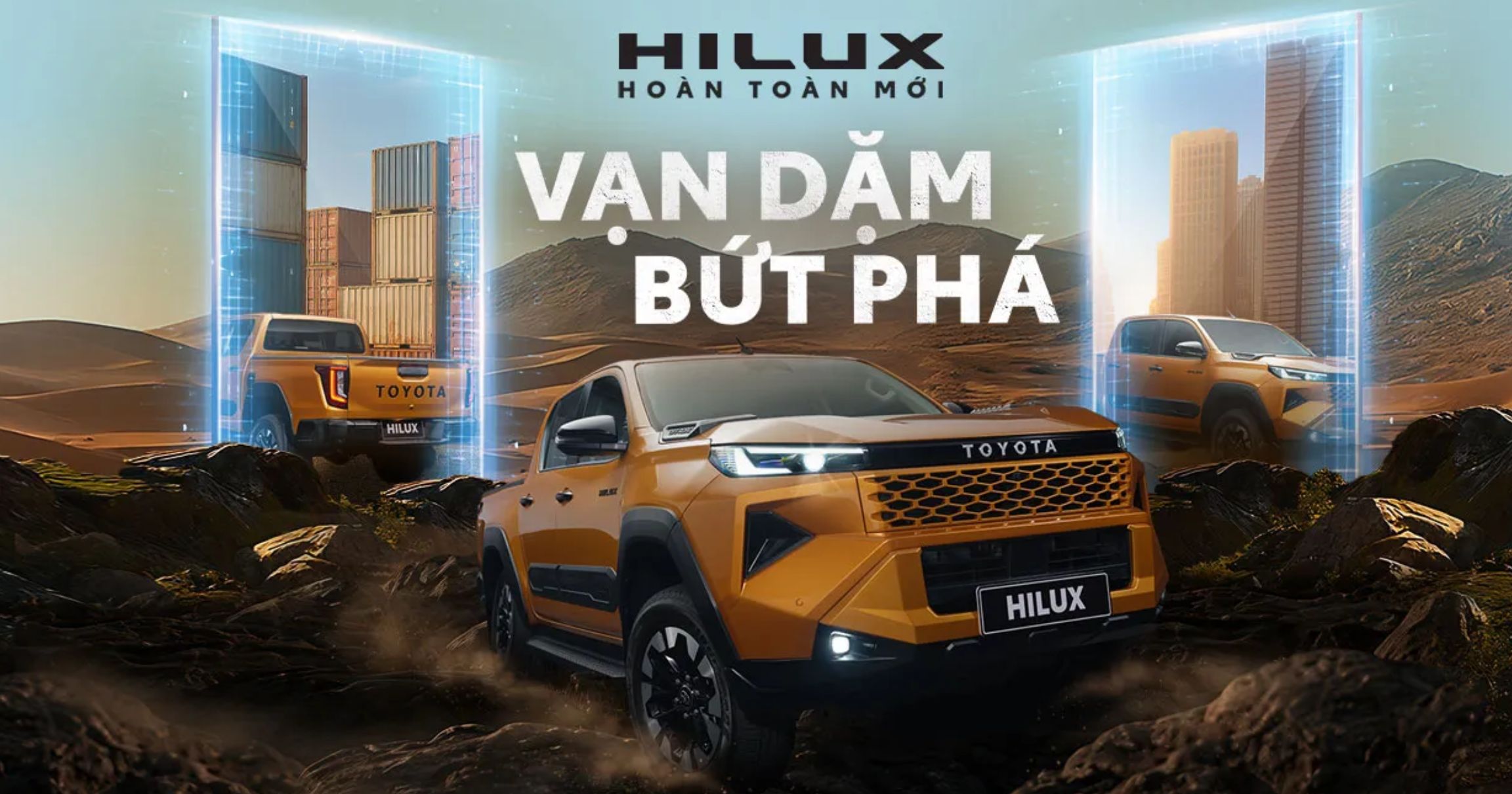 Giá xe Toyota Hilux lăn bánh 2026 theo từng khu vực 