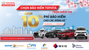 VẠN LỜI TRI  ÂN - BẢO HIỂM TOYOTA GIA HẠN ƯU ĐÃI