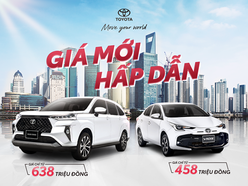 Toyota Việt Nam triển khai chương trình ưu đãi dịch vụ lên tới 20% khi thay dầu và lọc dầu cho xe Vios và Innova