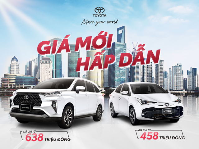 Mức giá mới cho một số mẫu xe và sự trở lại của Hilux