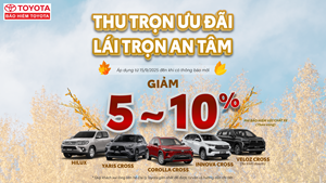  THU TRỌN ƯU ĐÃI – LÁI TRỌN AN TÂM 