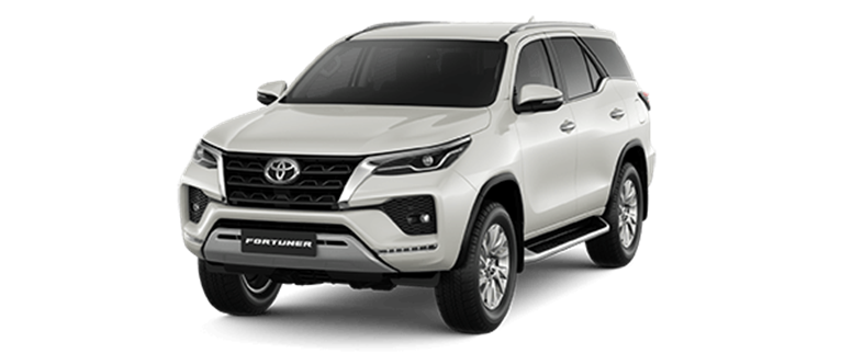 Toyota Fortuner 2023 màu trắng ngọc trai